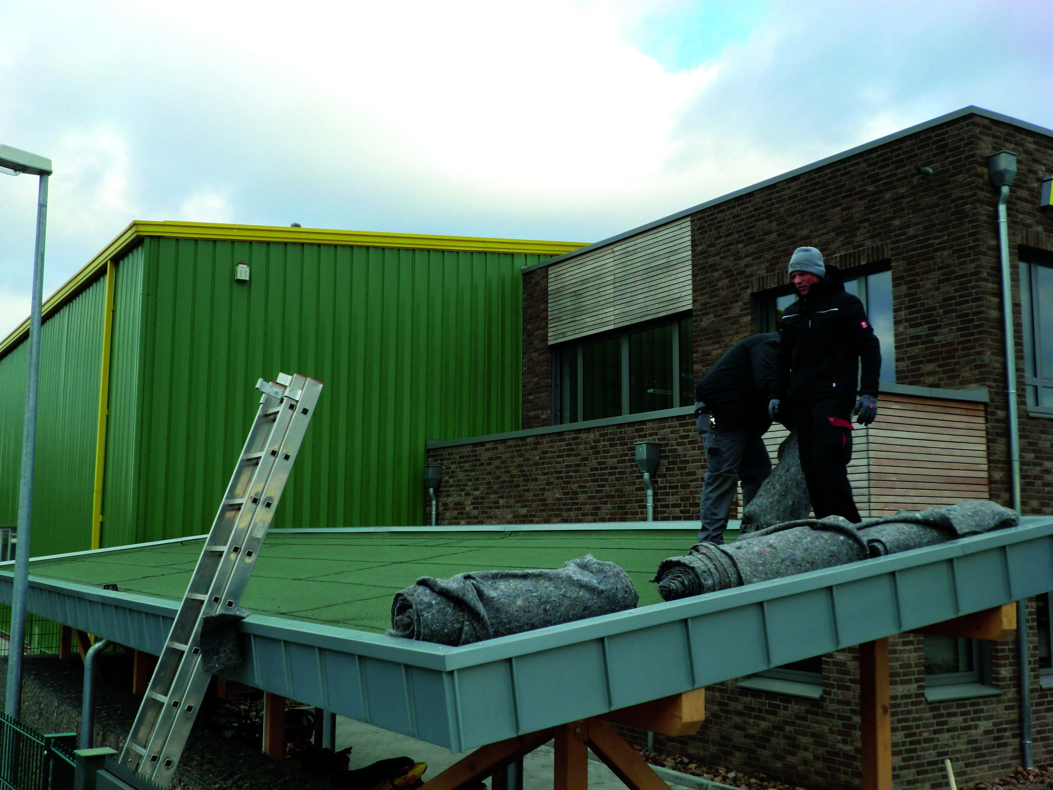 Einbau Sky Garden Dachgartenkassette 